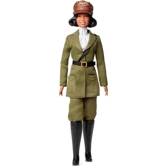 Bessie Coleman Collectible Dressed in Aviator Suit with Helmet and Goggles - Picture 1 of 6